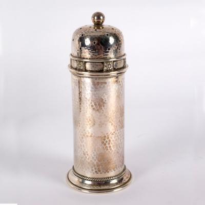 An Arts & Crafts silver caster,