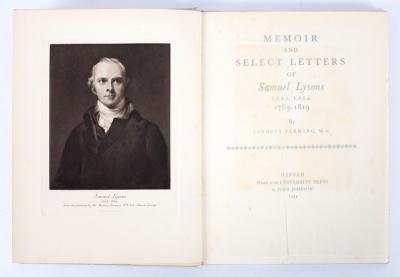 Fleming (L) Memoirs of Samuel Lyson