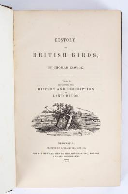 Bewick (Thomas) British Birds,