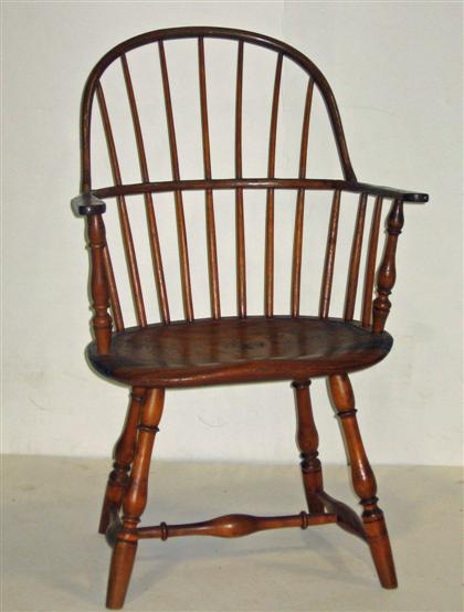 Sack back Windsor armchair branded 49701