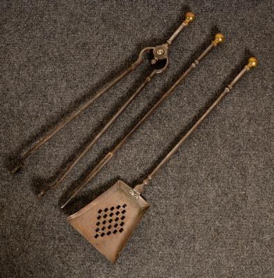 A set of early 19th Century burnished