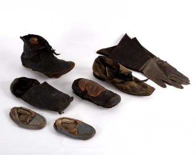 A 19th Century overshoe protector,