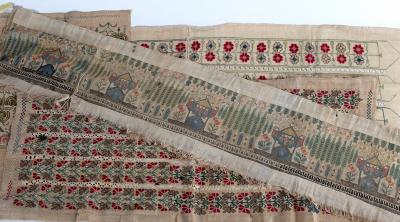 Four 18th Century Turkish needlework 2de701