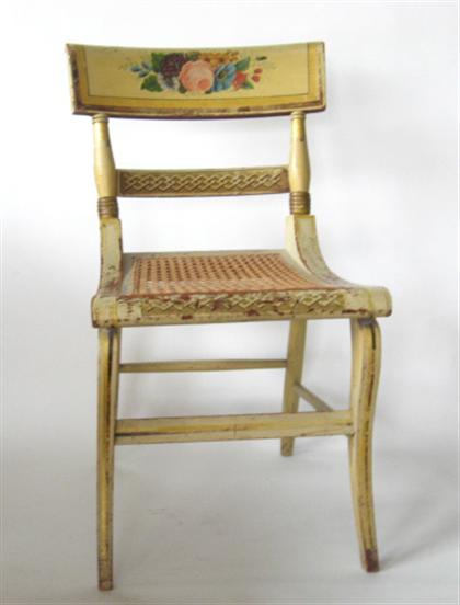 Painted fancy chair    circa 1830