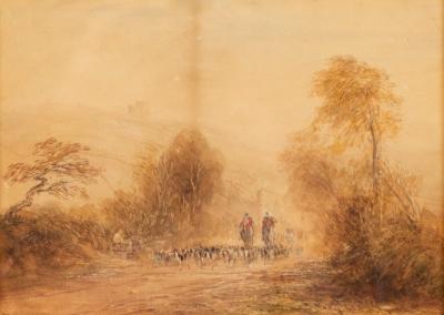 David Cox (British 1783-1859)/Going