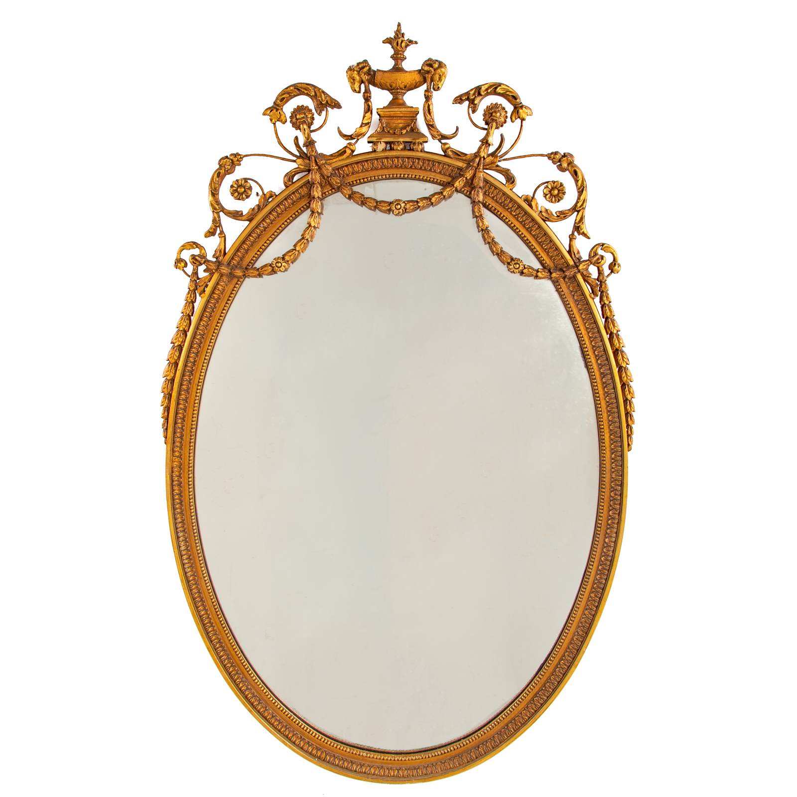 GEORGE III STYLE GILTWOOD MIRROR 2de8c4