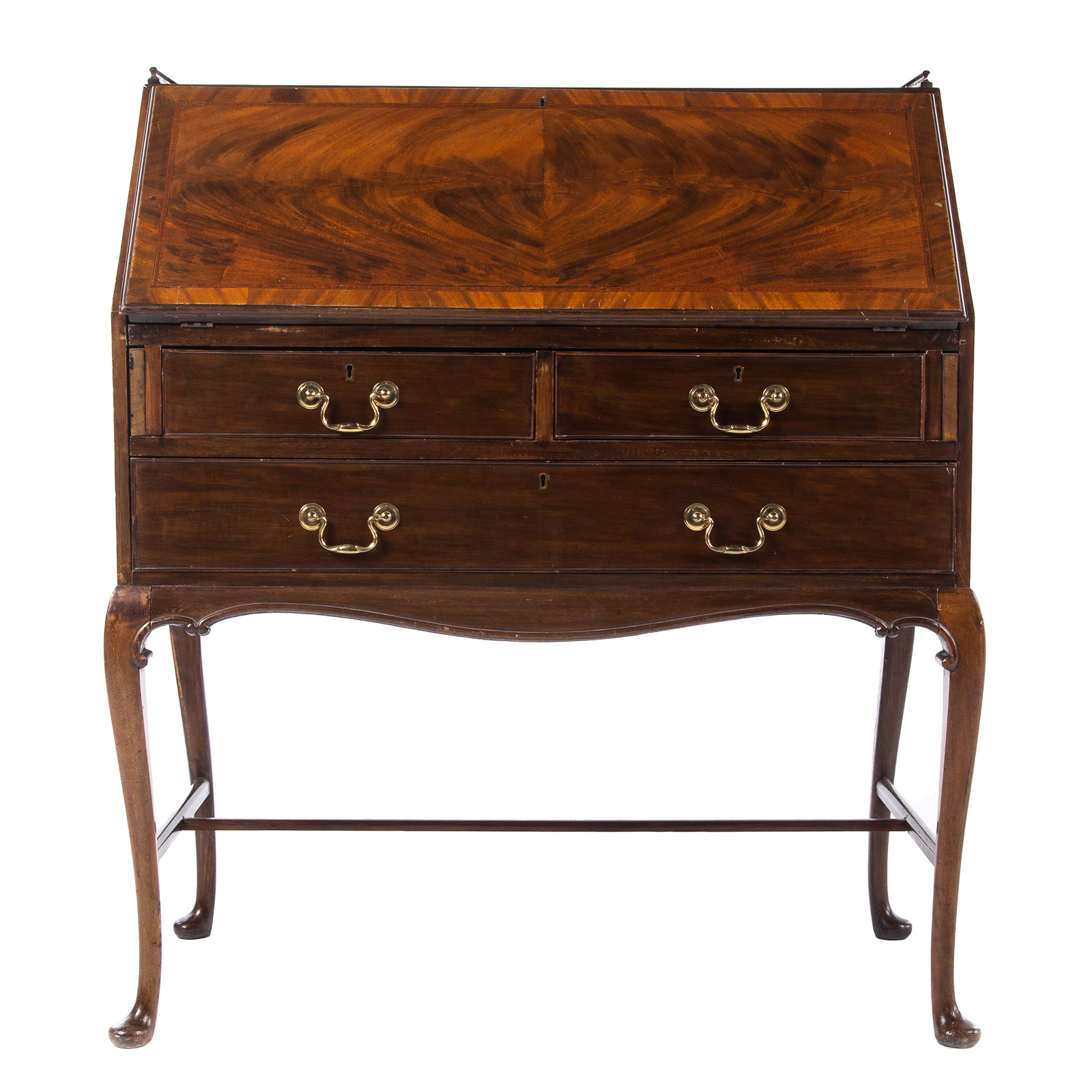 QUEEN ANNE STYLE MAHOGANY SLANT