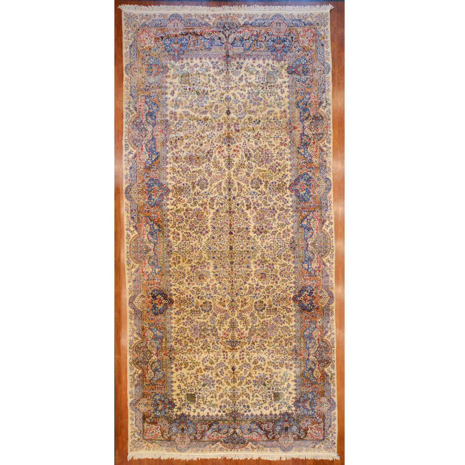 SEMI ANT KERMAN CARPET PERSIA  2de8e1