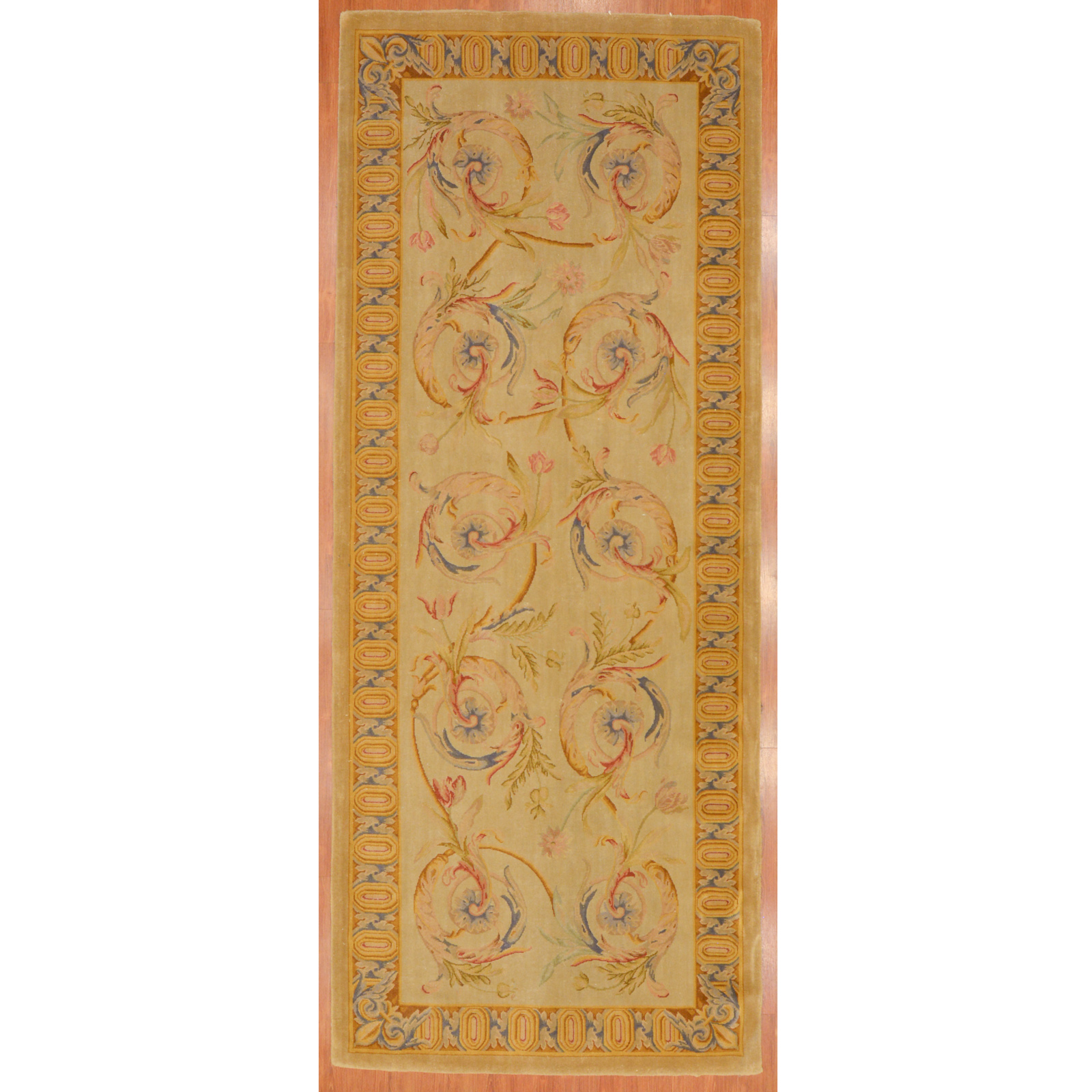 SAVONNERIE RUG CHINA 5 X 12 Fourth 2de8e6