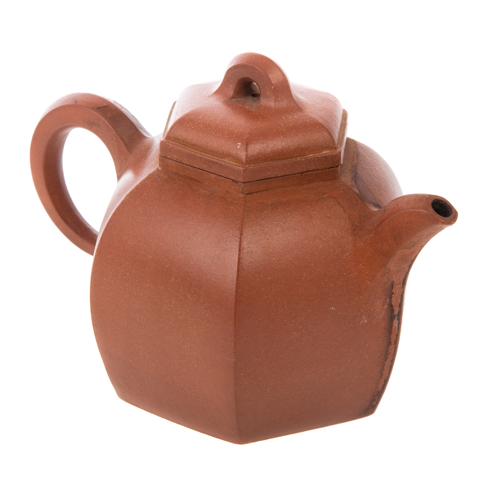 CHINESE XICHING TEAPOT Hexagonal 2de9d8