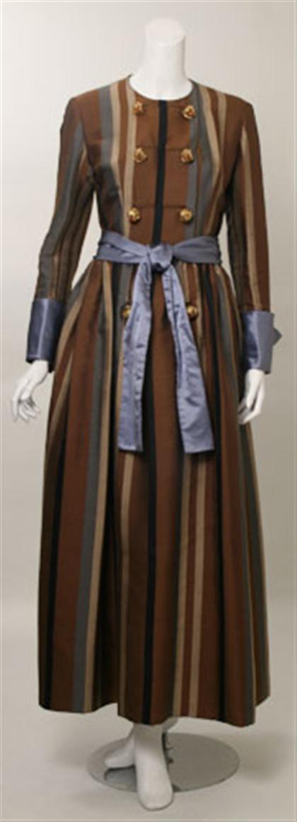 Burke Amey tapestry stripe gown 49788