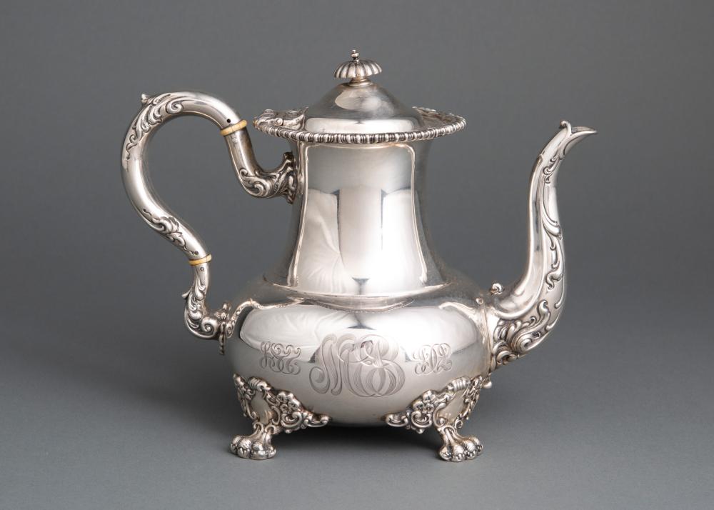 FRANK SMITH STERLING SILVER COFFEE POTAmerican