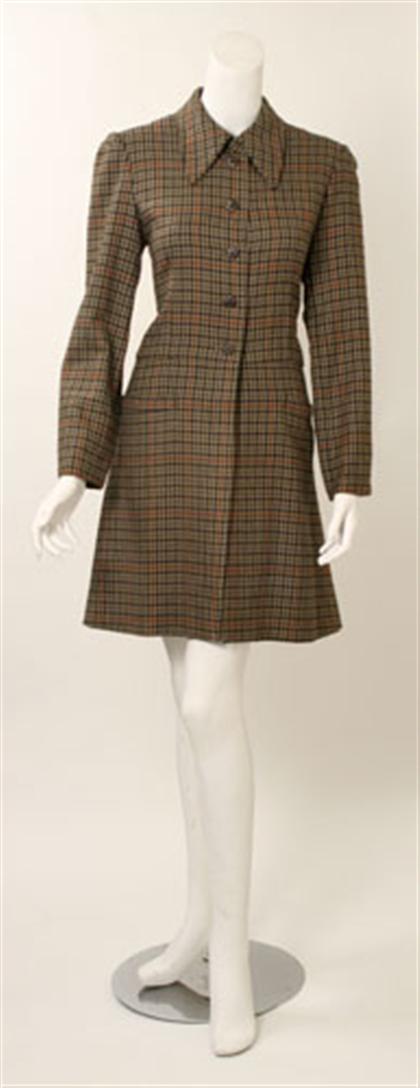 Jean Muir coat 1980s Autumn weight 497a7