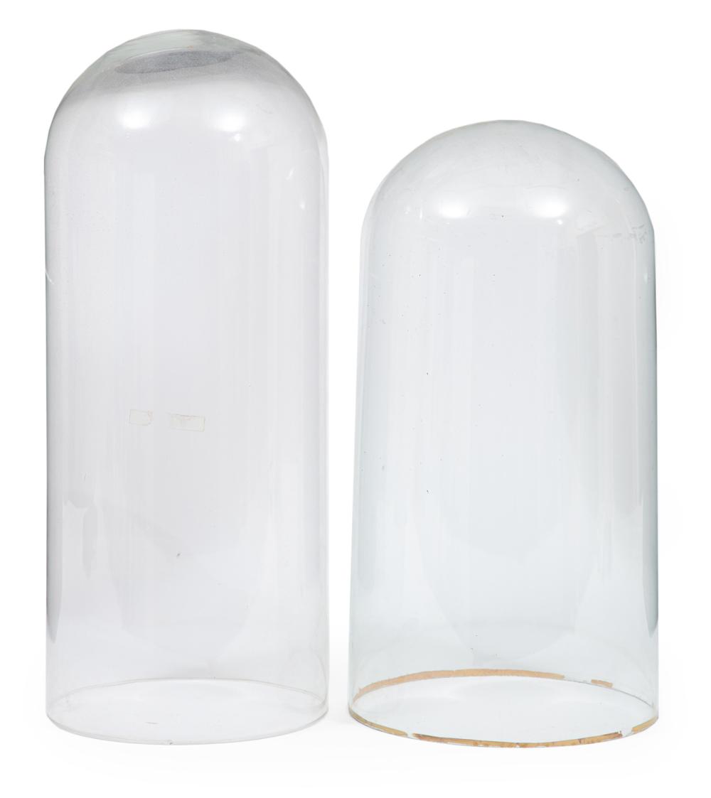 TWO GLASS DOMESTwo Glass Domes,