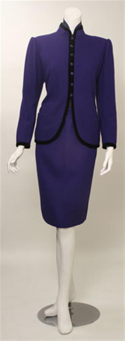 Two Ungaro skirt suits 1970s 80s 497b6