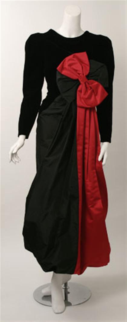 Two Arnold Scassi gowns 1980s 497bc