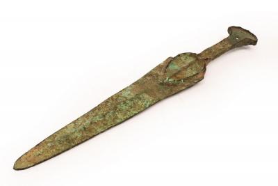 An early Luristan bronze dagger,