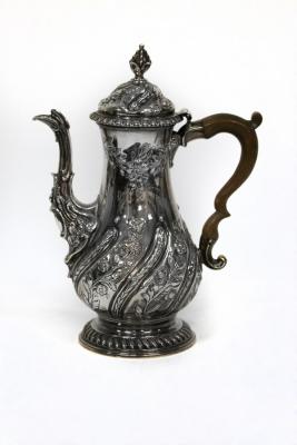 A George III silver coffee   2dc81c