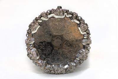 An early Victorian silver salver, Henry