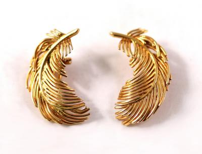 A pair of Italian 18ct yellow gold 2dc8c7