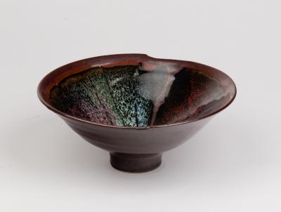 A stoneware footed bowl, Margaret