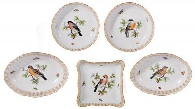 A Meissen ornithological part dessert 2dc8ff