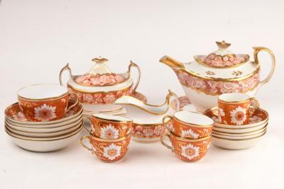 Two Spode part tea services, circa 1810,