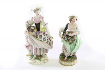 A Meissen (Marcolini) figure of a flower