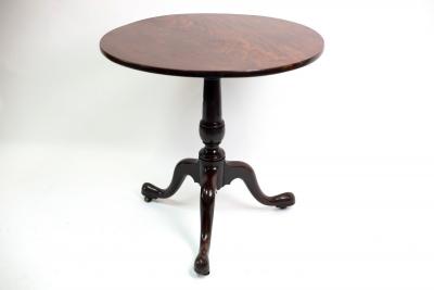 A George III mahogany tripod table  2dc9f8