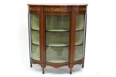 An Edwardian satinwood and inlaid 2dca1f