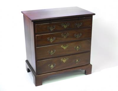 A George III style mahogany chest,