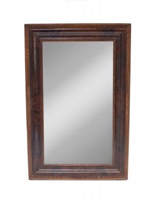 A Victorian mahogany framed mirror  2dca74