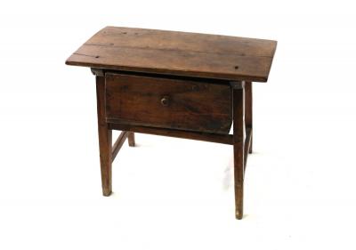 A Spanish walnut bread table fitted 2dca8a