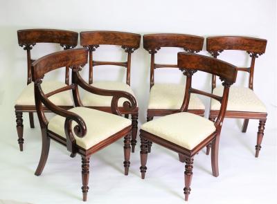 A set of six William IV mahogany 2dcaab