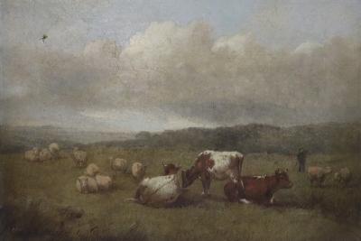Gerard Bilders/Cattle, Sheep and Herdsman