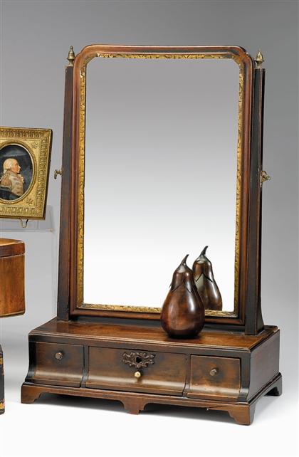 George III mahogany dressing mirror 49454
