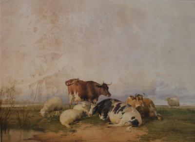 Thomas Sidney Cooper 1803 1902 Cattle 2dcb7b