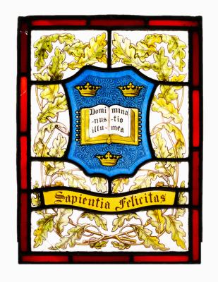 Two 19th Century stained glass