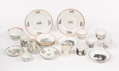 A collection of English porcelain