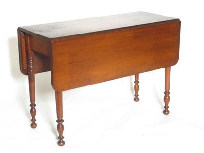 Federal cherry drop leaf table.