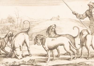 Wencelaus Hollar (Czech 1607-1677)/Hunting