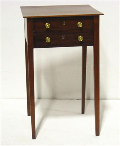 Federal mahogany stand The square 4949c