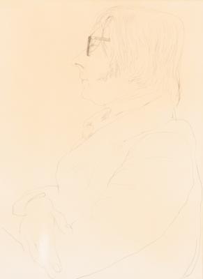 David Hockney, RA (born 1937)/Portrait