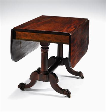 Classical mahogany sofa table  494ba