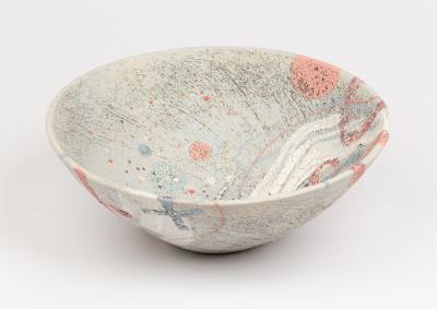 Sylvia Holmes, a stoneware bowl