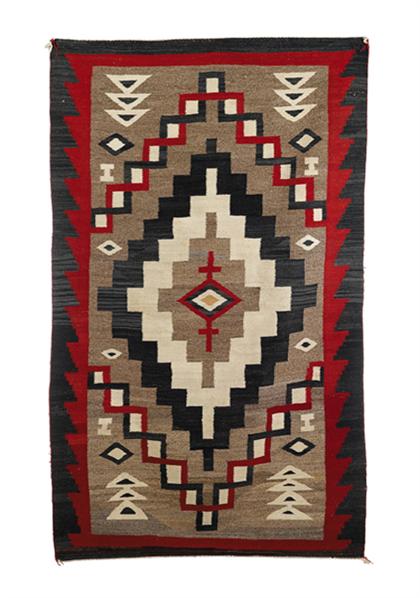  Navajo rug ganado early 494ef