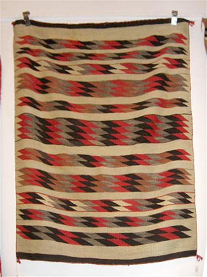  Navajo banded blanket circa 494f3