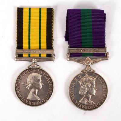 Pair: Private V. Green, Gloucestershire