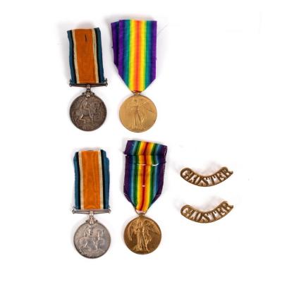 British War Medal (2) (236048 Pte.