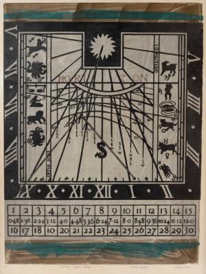 Walter Hoyle (1922-2000)/Sundial,